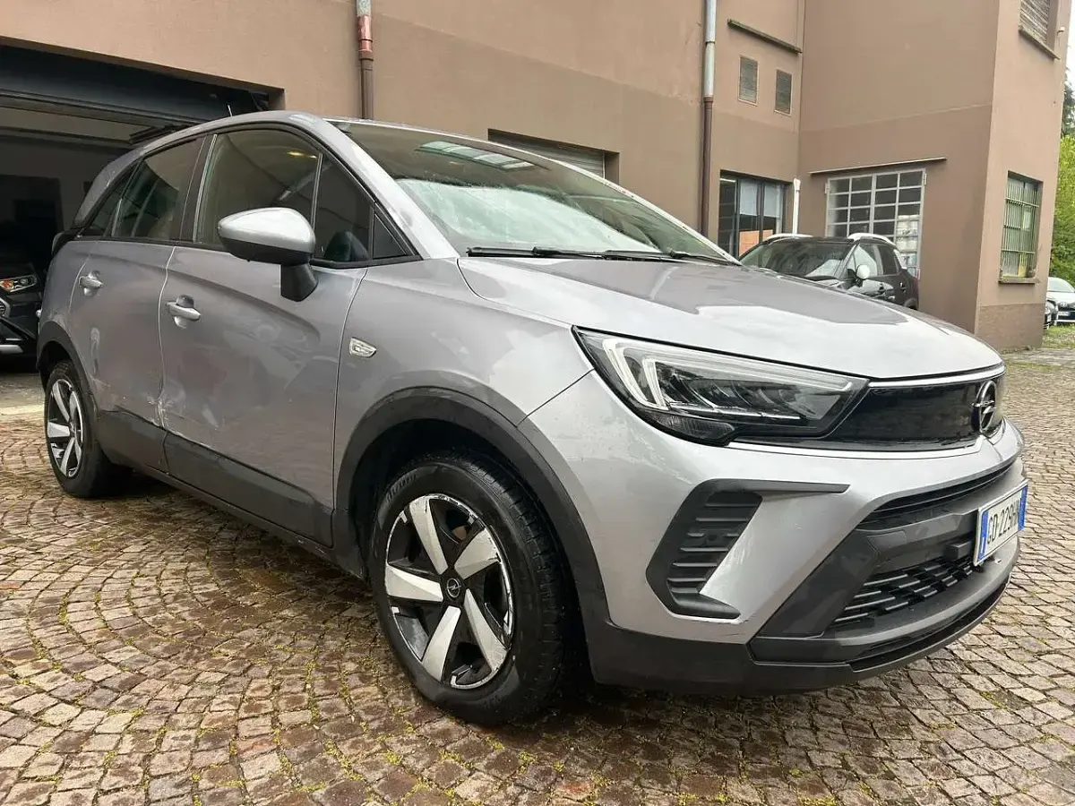 Usata Opel Crossland Elegance 83 CV (61 kW) 2021 Grigio SUV