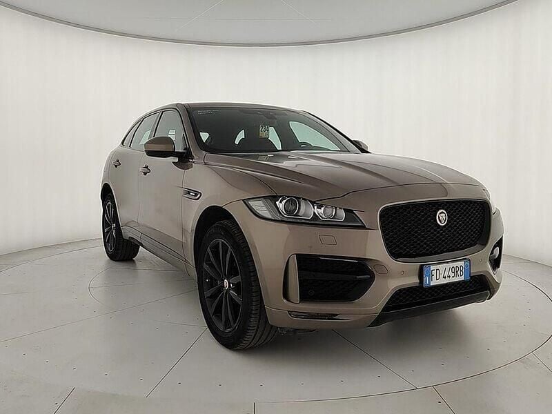 Usata Jaguar F-Pace R-Sport 180 CV (132 kW) 2016 Nero SUV