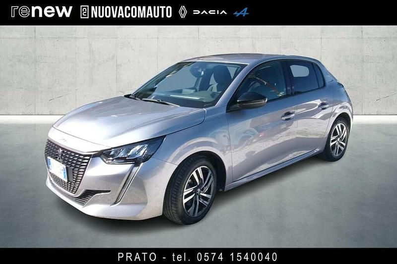 Usata Peugeot 208 Allure 102 CV (75 kW) 2022 Grigio Utilitaria