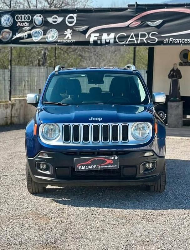 Usata Jeep Renegade 140 CV (102 kW) 2018 Blu SUV