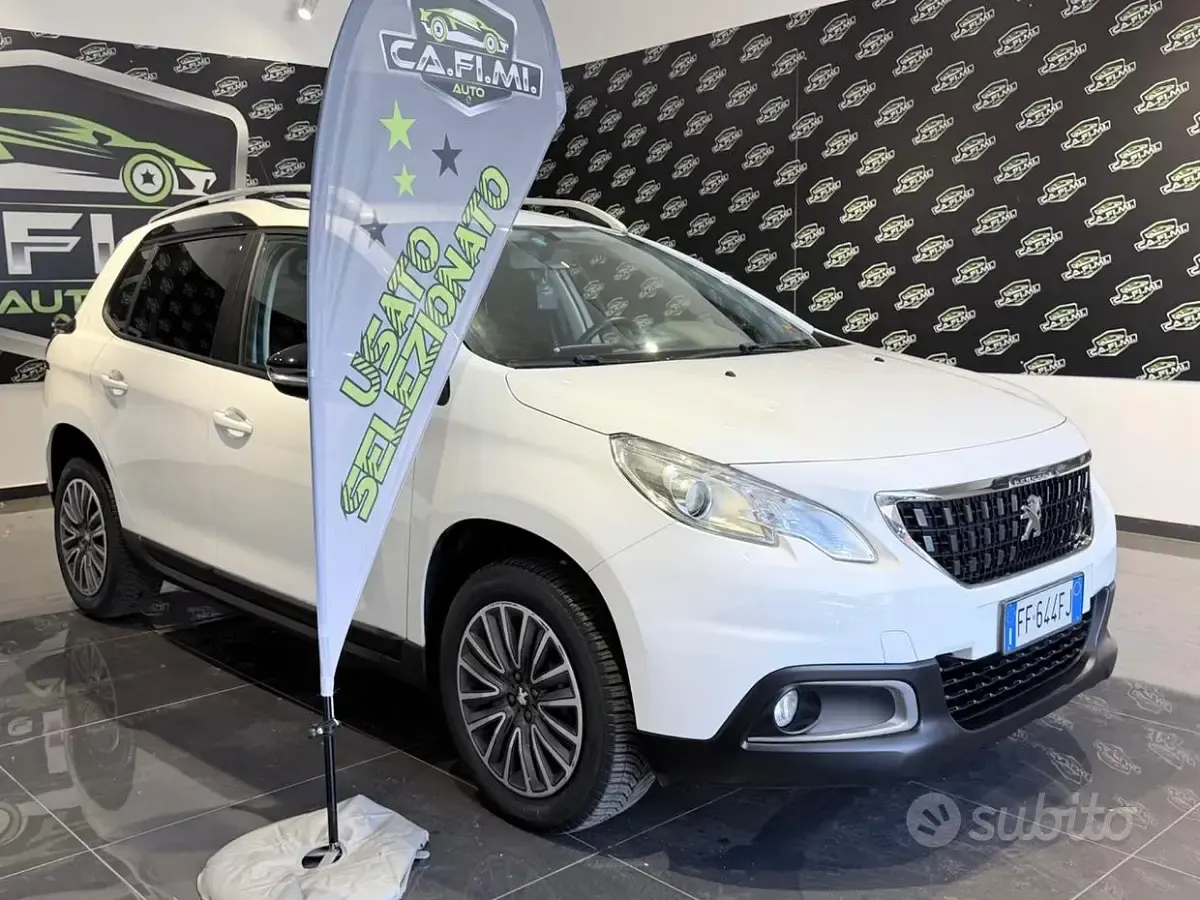 Käytetty Peugeot 2008 99 HP (72 kW) 2016 Valkoinen Katumaasturi