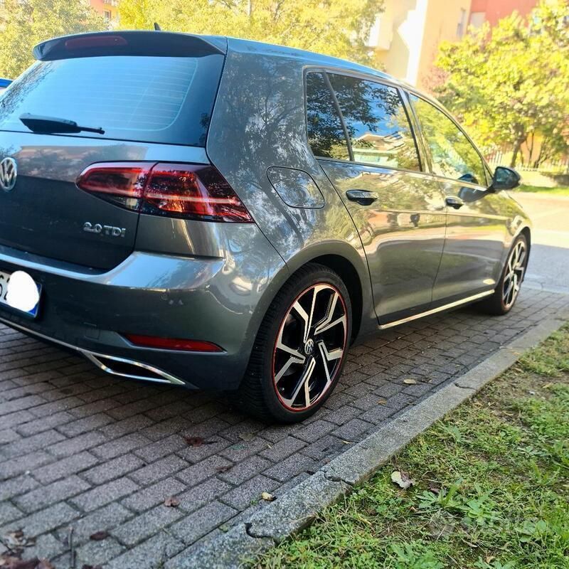 Usata VW Golf VII 150 CV (110 kW) 2018 Grigio Berlina