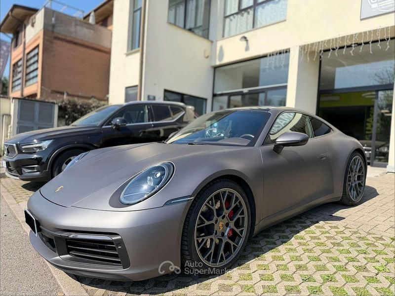 Usata Porsche 911 Carrera 4S Chrono 450 CV (330 kW) 2019 Argento gt Coupé