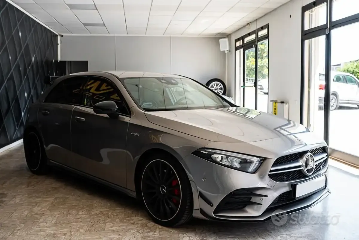 Usata Mercedes A35 AMG AMG 306 CV (225 kW) 2020 Grigio Berlina