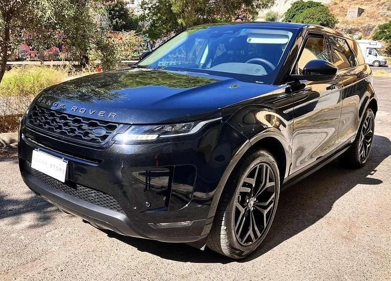 Santorini black Usata 2023 Land Rover Range Rover evoque R-Dynamic SUV | 39.900 € (Cara) - Immagine 1/4