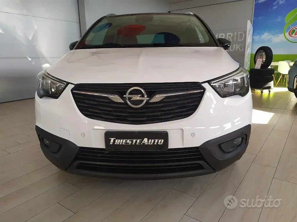 Usata Opel Crossland X 102 CV (75 kW) 2019 Bianco SUV