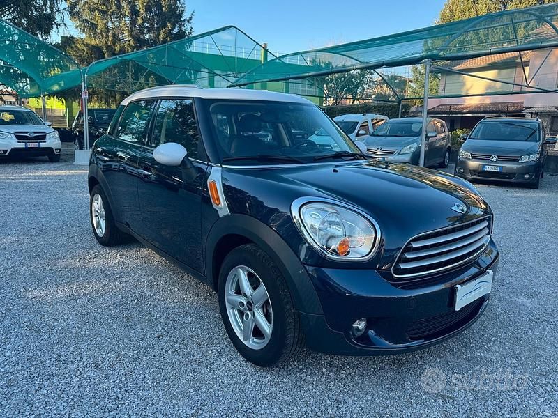 Brugt Mini Cooper D Countryman 111 HK (81 kW) 2013 Blå SUV