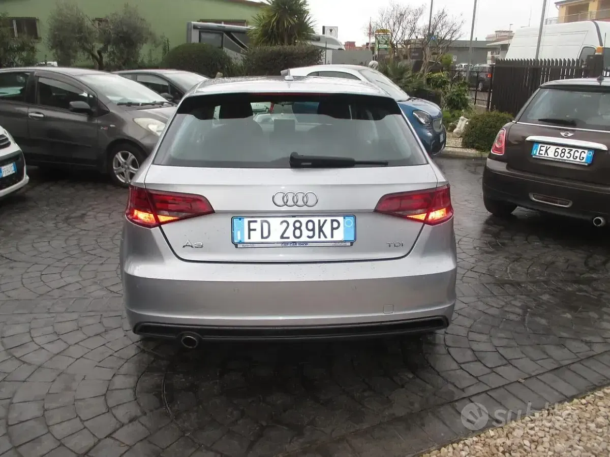 Usata Audi A3 Ambition 110 CV (80 kW) 2016 Grigio Berlina
