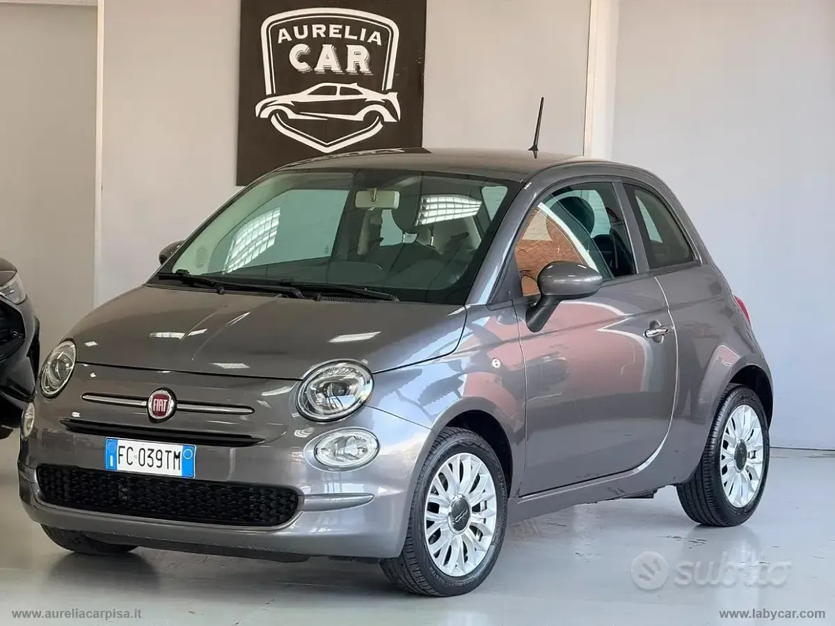 Usata Fiat 500 Lounge 69 CV (50 kW) 2016 Grigio Berlina