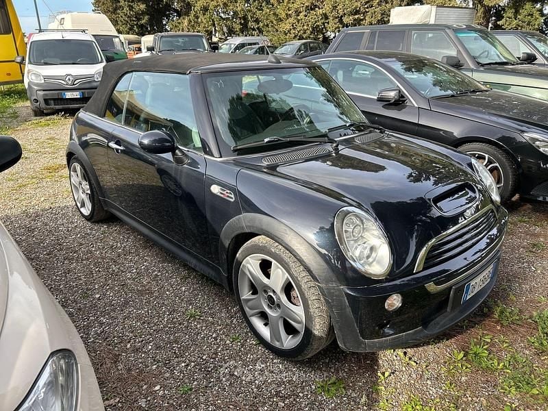 Usata Mini Cooper Cabriolet 170 CV (125 kW) 2006 Nero Cabrio
