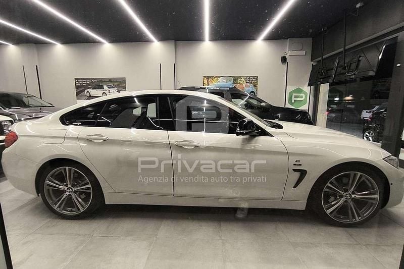 Usata BMW 420 Gran Coupé Sport Line 184 CV (135 kW) 2014 Bianco Coupé