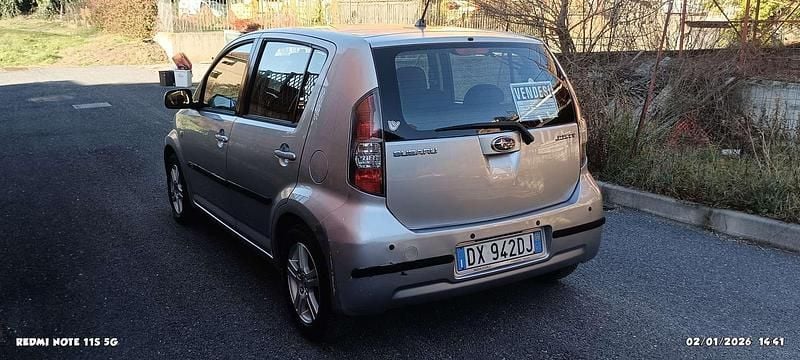 Usata Subaru Justy 69 CV (50 kW) 2009 Grigio Utilitaria
