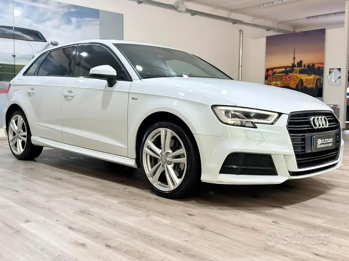 Gebraucht Audi A3 S-Line 150 PS (110 kW) 2019 Weiß Limousine