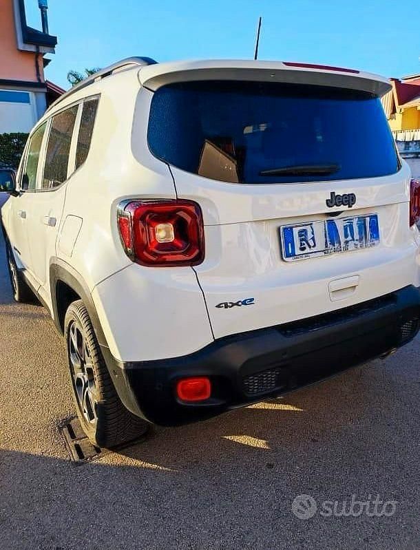 Usata Jeep Renegade 190 CV (139 kW) 2021 Bianco SUV