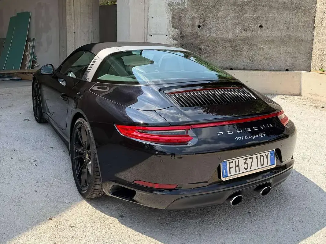 Usata Porsche 991 420 CV (308 kW) 2017 Nero Cabrio