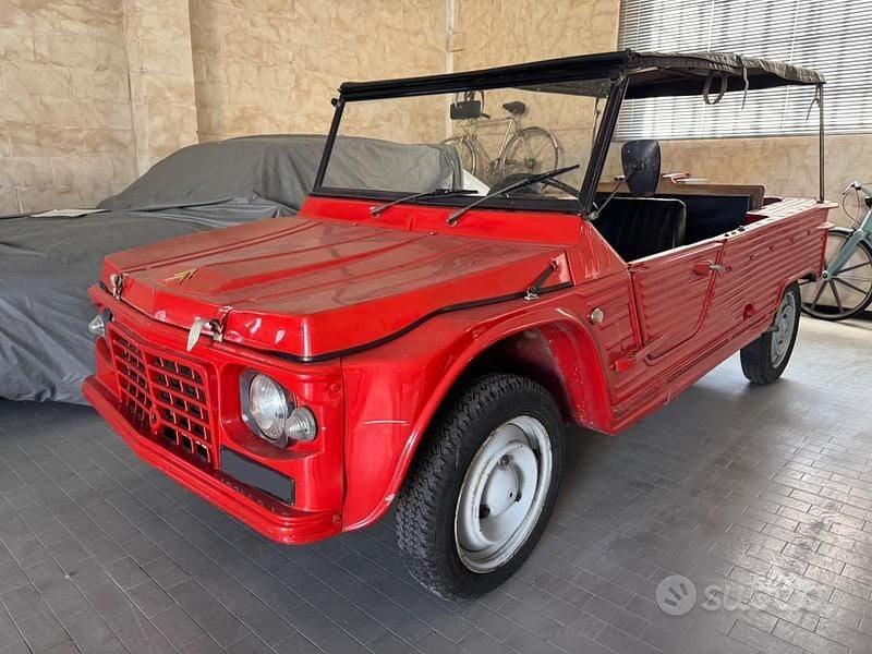 Usata Citroën Méhari 1970 Rosso Cabrio