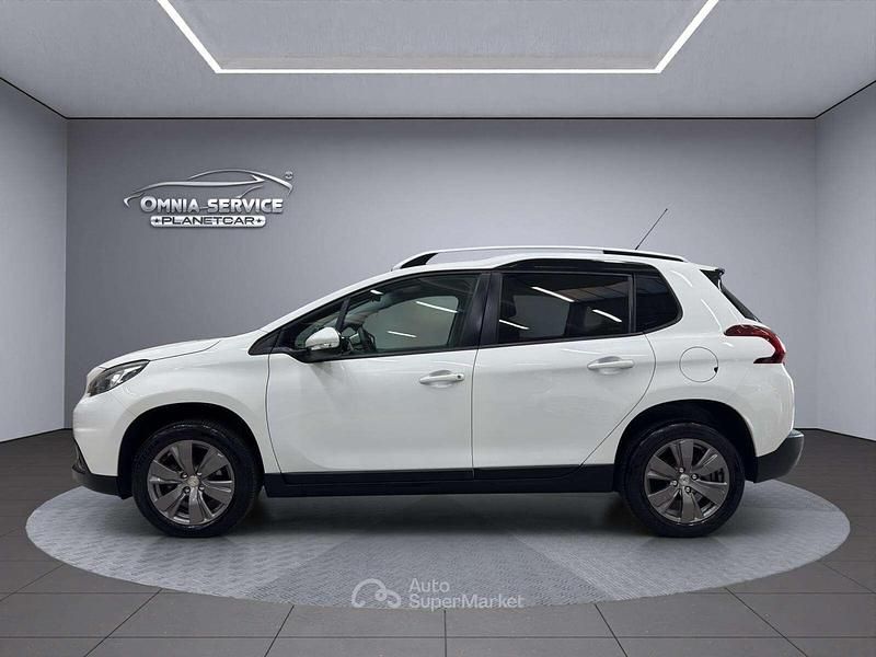 Usata Peugeot 2008 Active 82 CV (60 kW) 2017 Bianco SUV