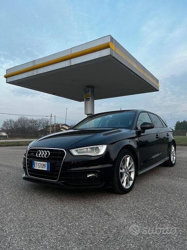 Usata Audi A3 S-Line 2013 Nero Berlina