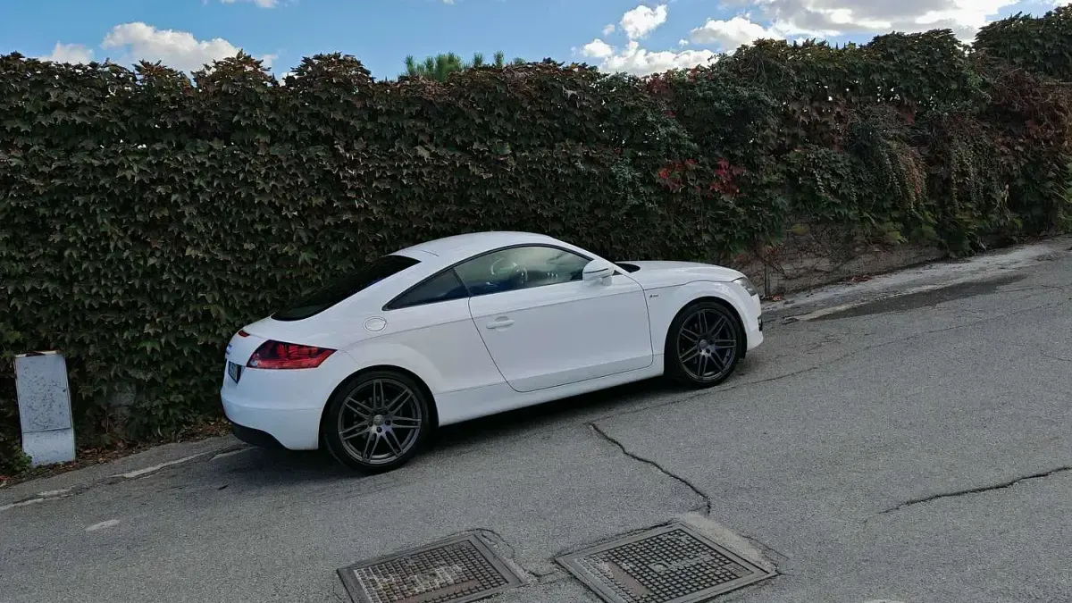 Usata Audi TT Advanced Plus 200 CV (147 kW) 2008 Bianco Coupé