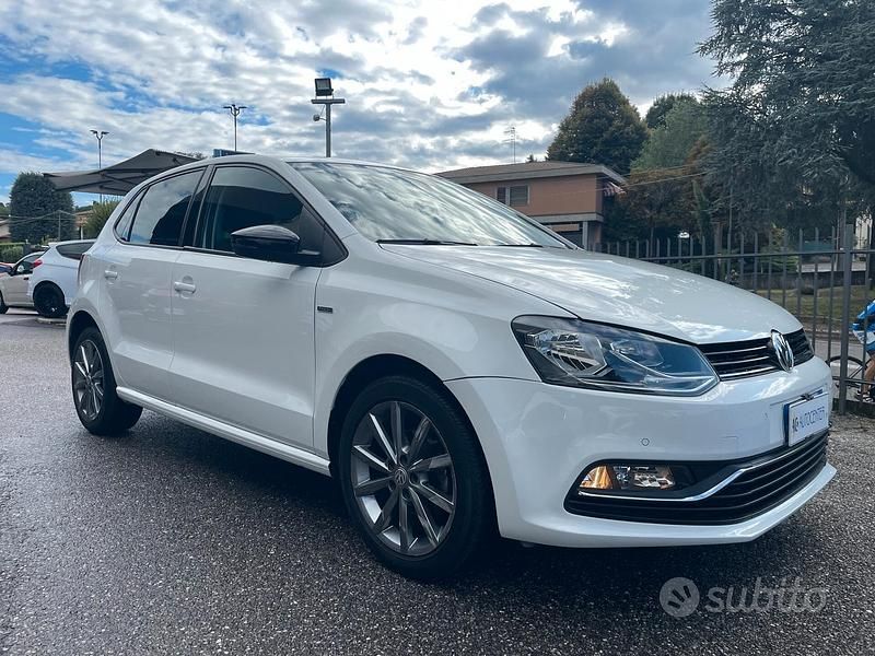 Usata VW Polo 90 CV (66 kW) 2015 Bianco Berlina