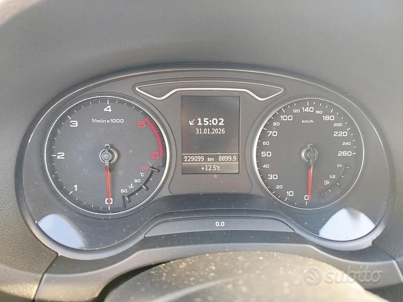 Usata Audi A3 2014 Bianco Berlina