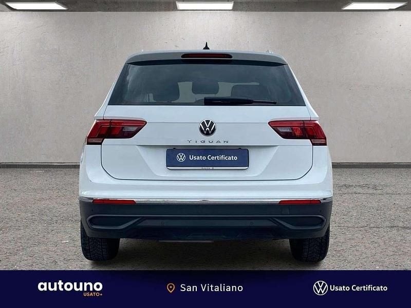 Usata VW Tiguan Life 150 CV (110 kW) 2021 Bianco SUV
