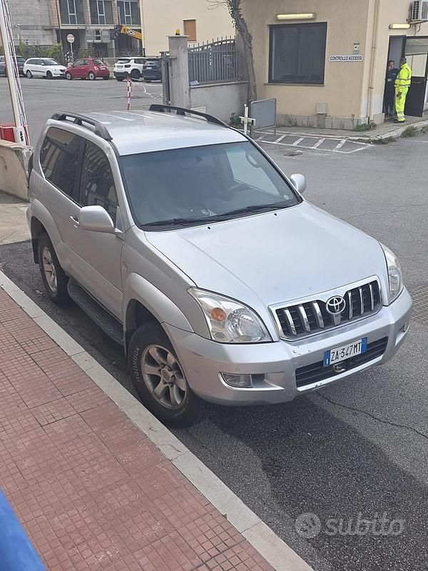Usata Toyota Land Cruiser 163 CV (119 kW) 2003 Grigio SUV