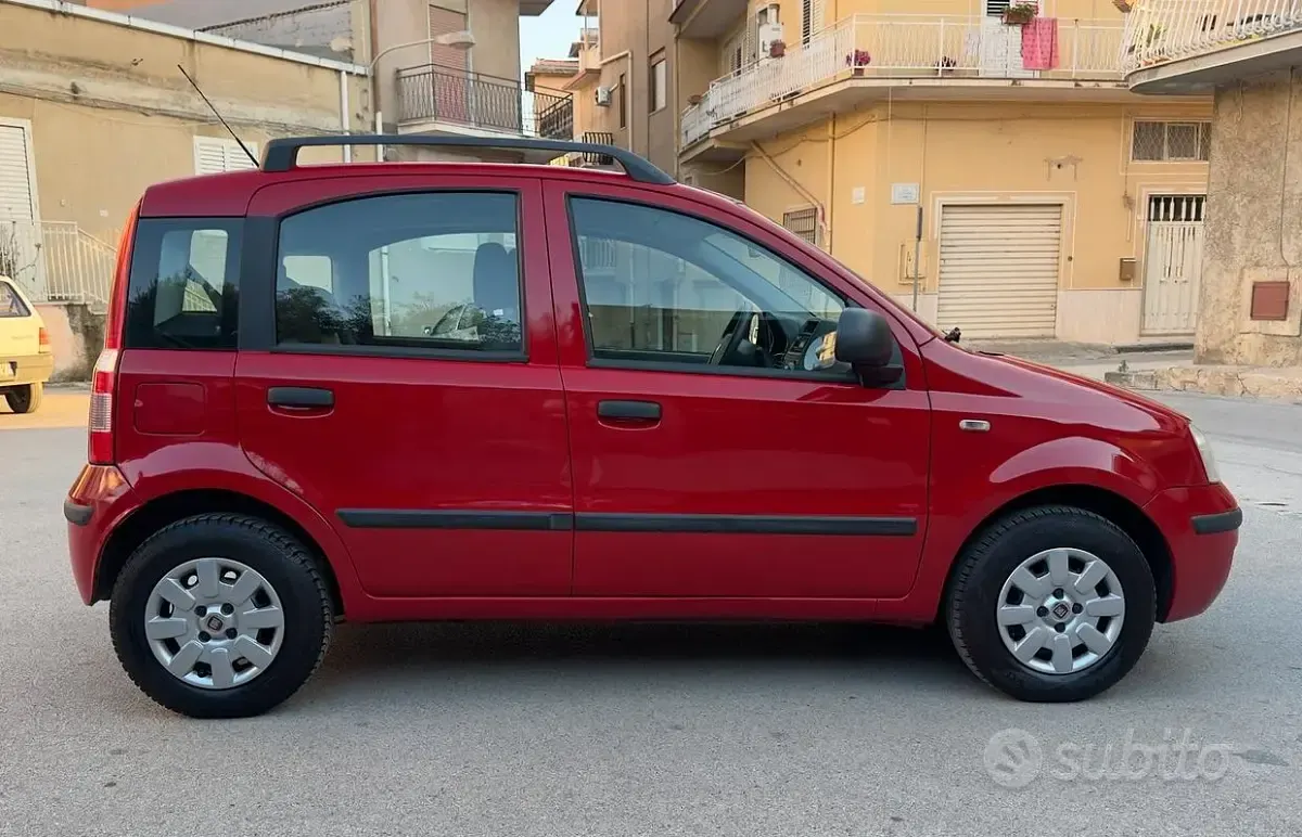 Usata Fiat Panda 60 CV (44 kW) 2009 Rosso Utilitaria