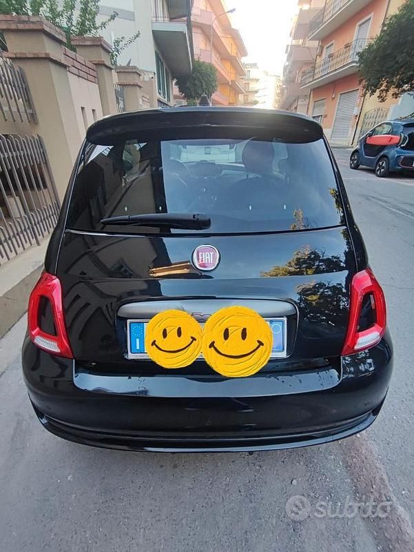 Nero Usata 2018 Fiat 500S S Due volumi | 13.000 € (Buon prezzo) - Immagine 1/4