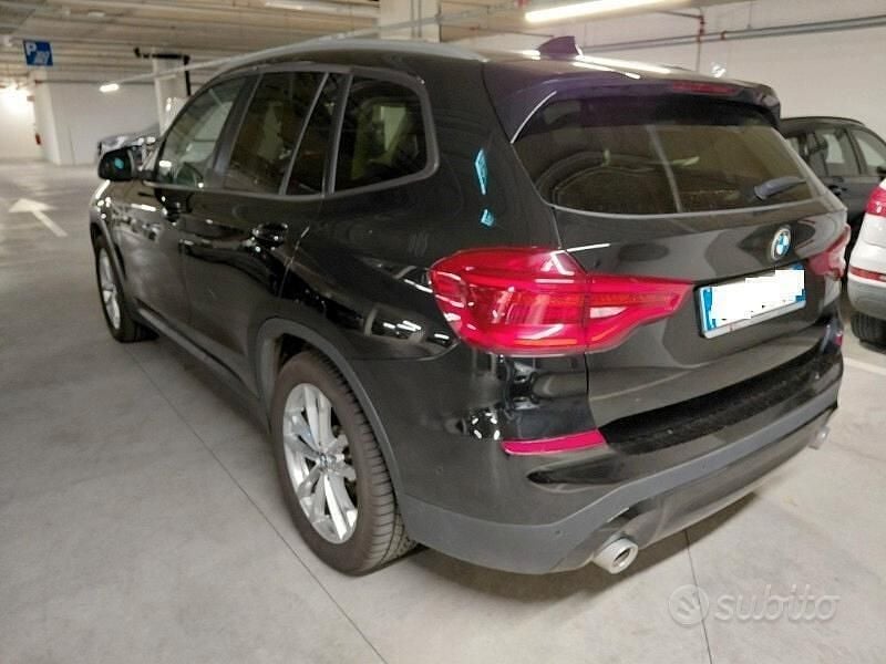 Usata BMW X3 Sport Line 190 CV (139 kW) 2020 Nero SUV