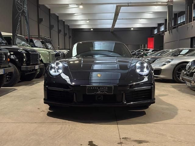 Usata Porsche 911 Turbo S 650 CV (478 kW) 2022 Nero metallizzato Cabrio