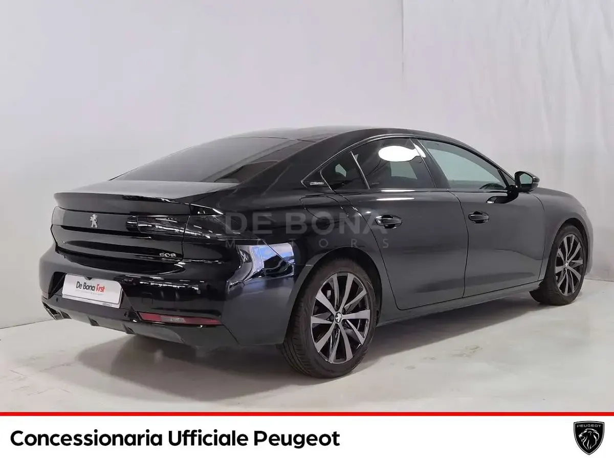 Usata Peugeot 508 GT-line 163 CV (119 kW) 2019 Nero Berlina