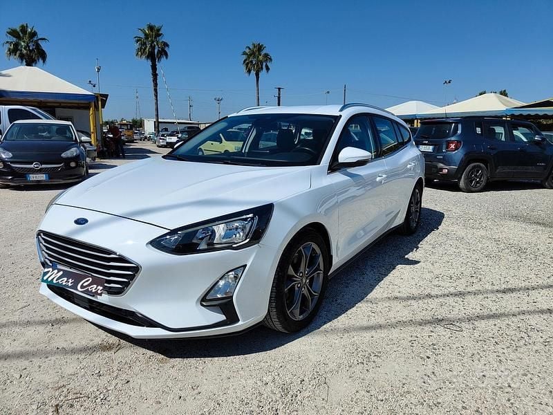 Bianco Usata 2019 Ford Focus Business Edition Station wagon | 11.499 € (Super prezzo) - Immagine 1/4