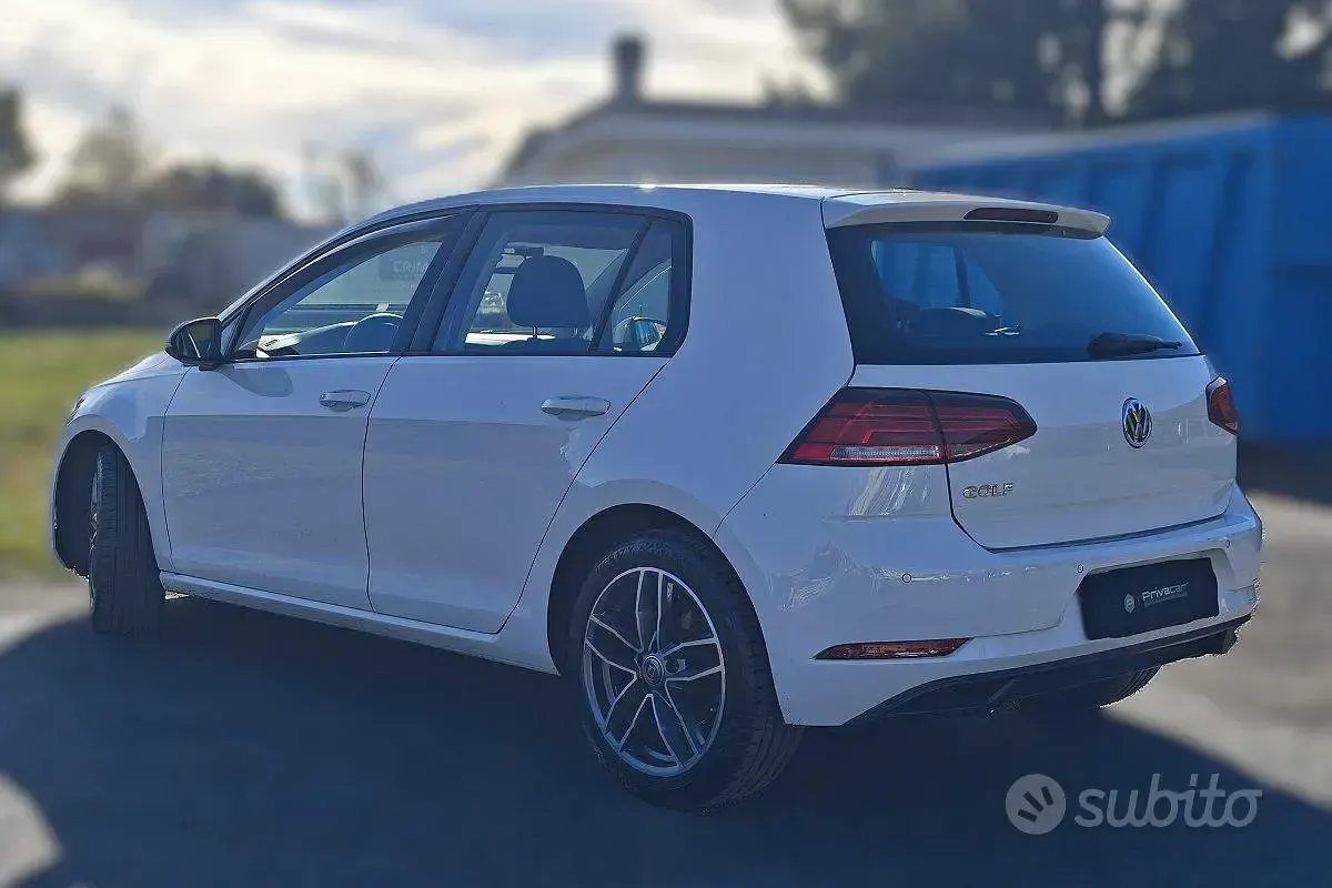 Usata VW Golf VII Business 116 CV (85 kW) 2019 Bianco Berlina