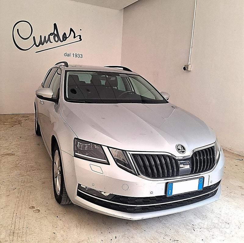 Usata Skoda Octavia G-TEC Style 131 CV (96 kW) 2020 Grigio Station wagon