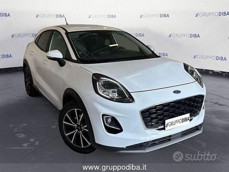 Bianco Usata 2020 Ford Puma Titanium S Tre volumi | 15.400 € (Buon prezzo) - Immagine 1/4