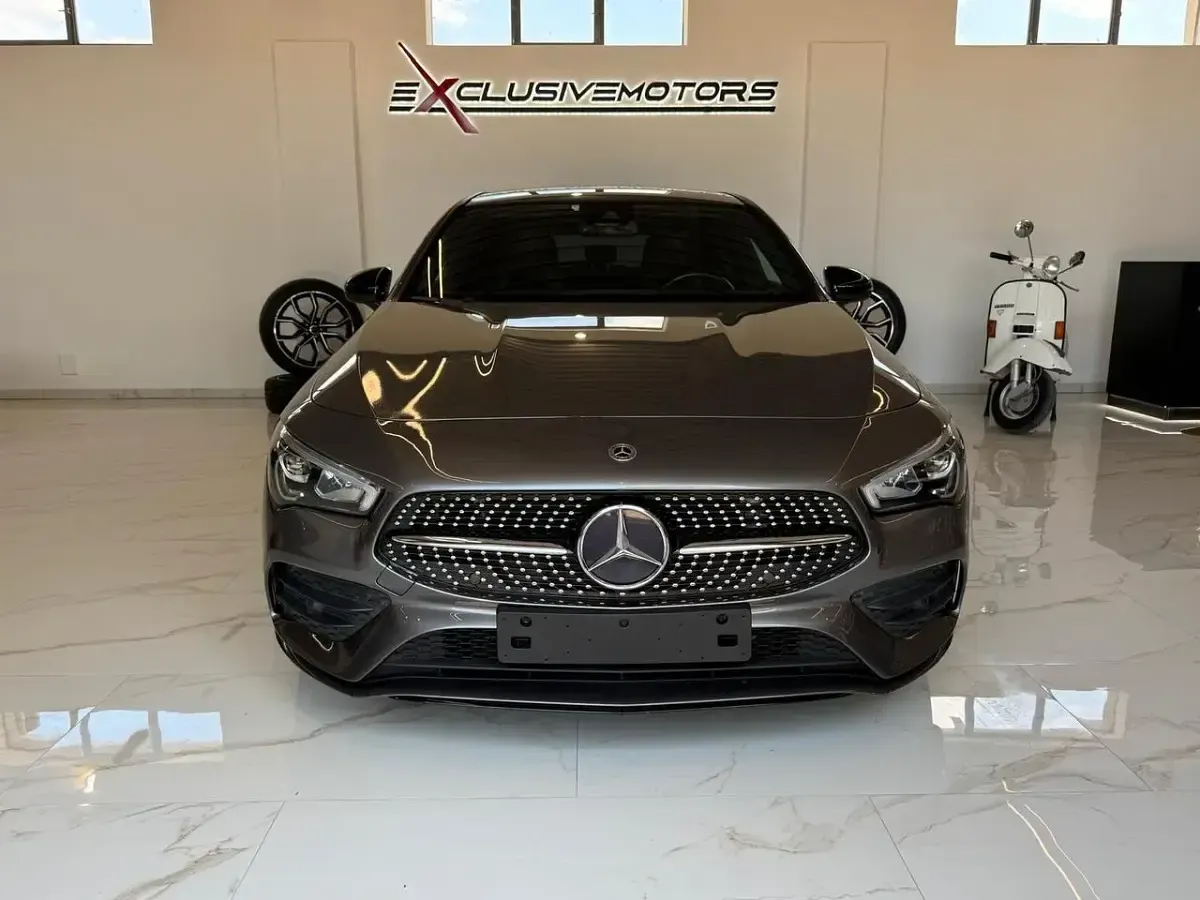Usata Mercedes CLA200 Business 150 CV (110 kW) 2022 Grigio Coupé