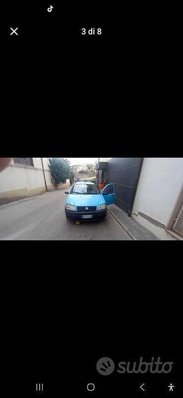 Usata Fiat Punto 2000 Blu Berlina