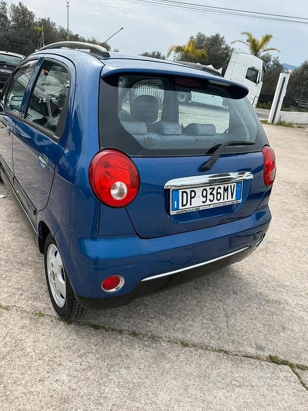 Usata Chevrolet Matiz 2008 Blu Utilitaria
