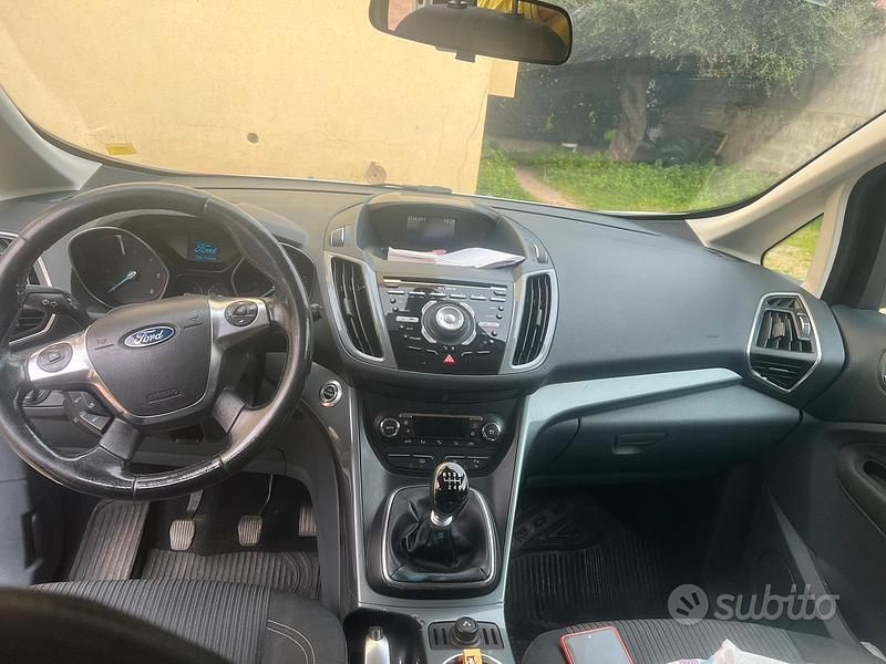 Usata Ford C-MAX 105 CV (77 kW) 2013 Bianco Monovolume