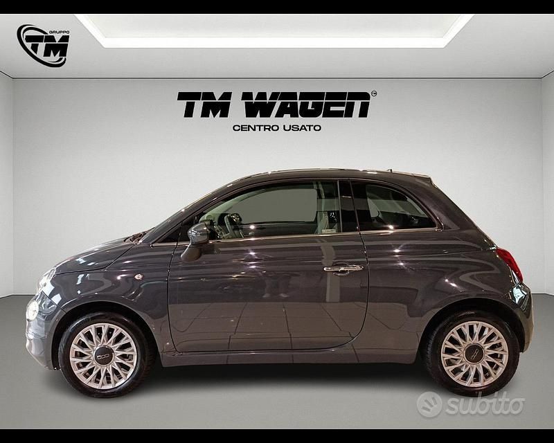 Usata Fiat 500 Lounge 69 CV (50 kW) 2016 Grigio scuro Berlina