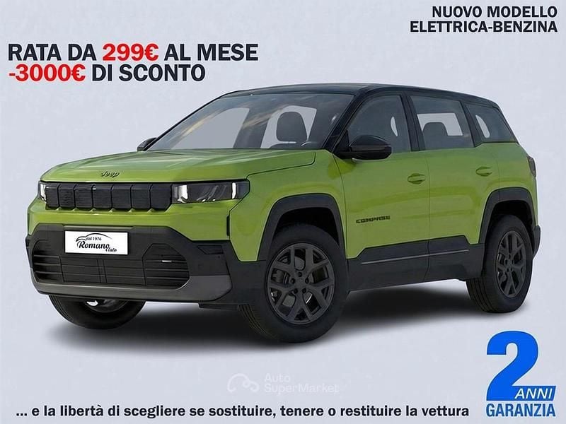 Nuova Jeep Compass Altitude 137 CV (100 kW) 2026 Giallo SUV