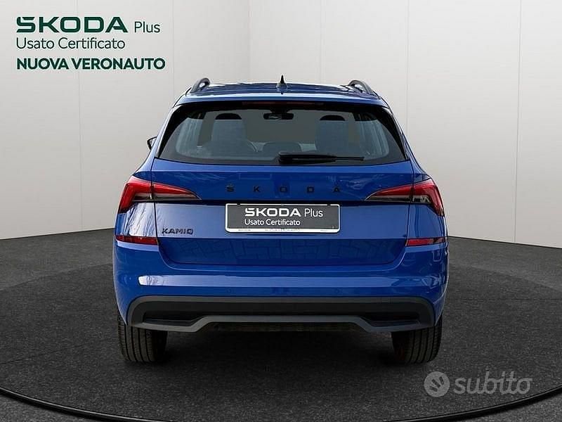 Usata Skoda Kamiq 95 CV (69 kW) 2023 Blu/azzurro SUV