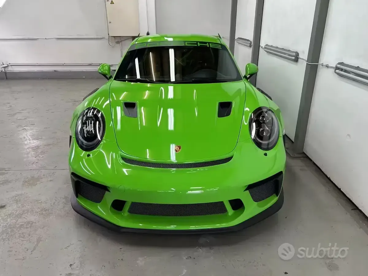 Usata Porsche 991 521 CV (383 kW) 2018 Verde Coupé