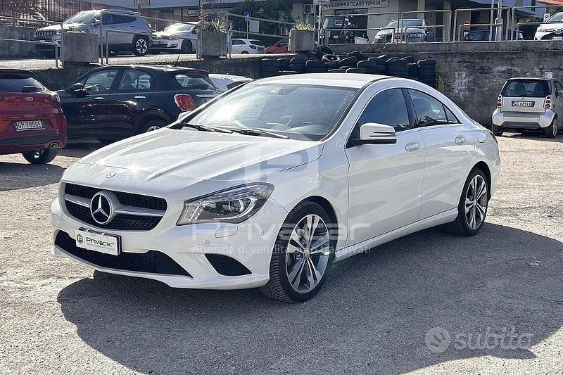 Usata Mercedes CLA220 177 CV (130 kW) 2015 Bianco Berlina