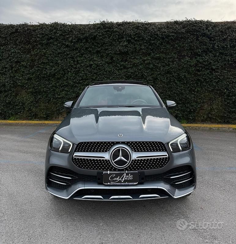 Usata Mercedes GLE350 272 CV (200 kW) 2020 Grigio Coupé