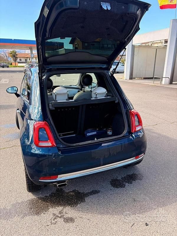 Usata Fiat 500C Dolcevita 69 CV (50 kW) 2020 Blu Cabrio