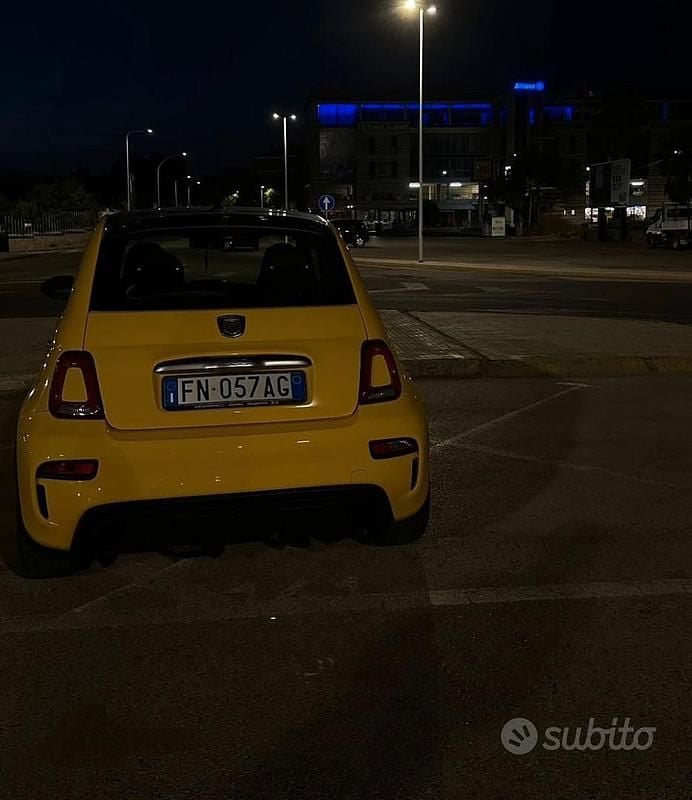 Usata Abarth 595 145 CV (106 kW) 2018 Giallo Berlina