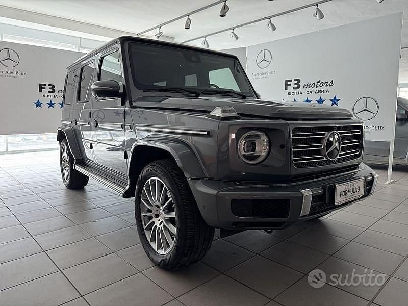 Usata Mercedes G400 AMG line 330 CV (242 kW) 2023 Grigio SUV