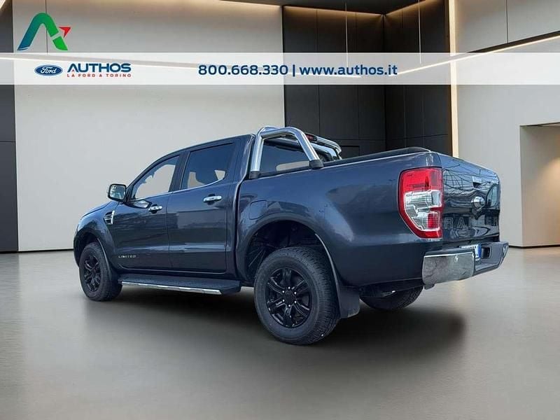 Usata Ford Ranger Limited 170 CV (125 kW) 2022 Nero Pick-up